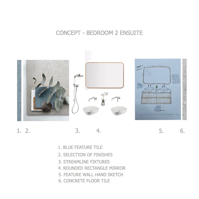 BED 2- ENSUITE Mood Board by Emerald Pear  on Style Sourcebook