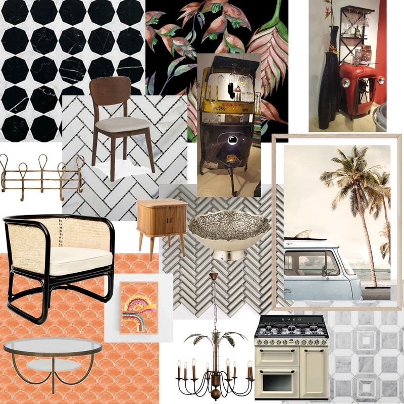 retrô estilo Mood Board by miriancastilho on Style Sourcebook