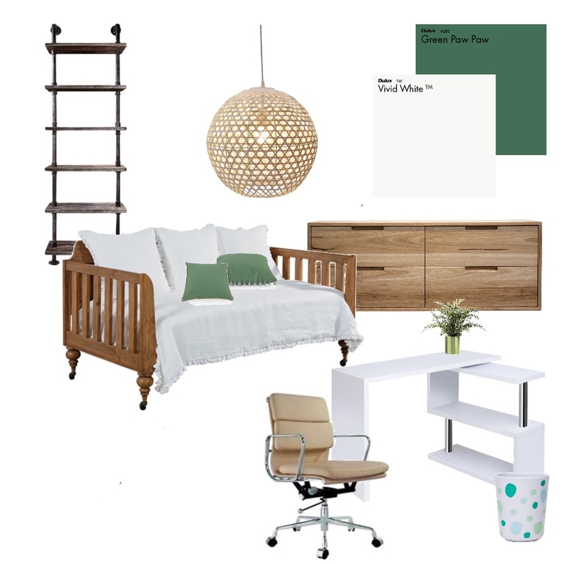 bedroom/ study option 2 Mood Board by Scott on Style Sourcebook