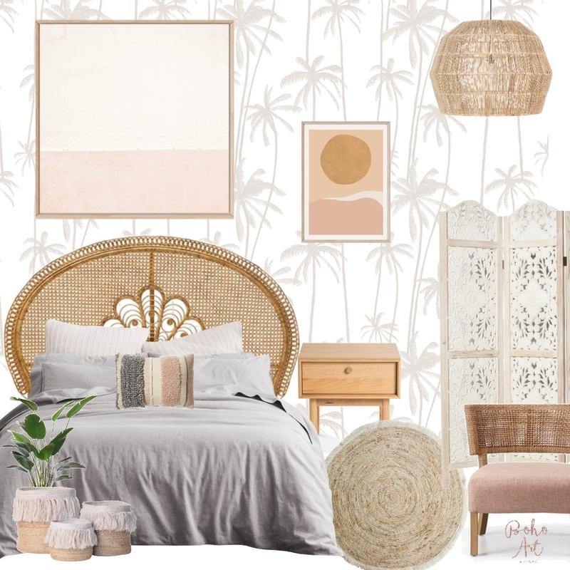 Scandi Boho Teen Bedroom Mood Board by Boho Art & Styling on Style Sourcebook