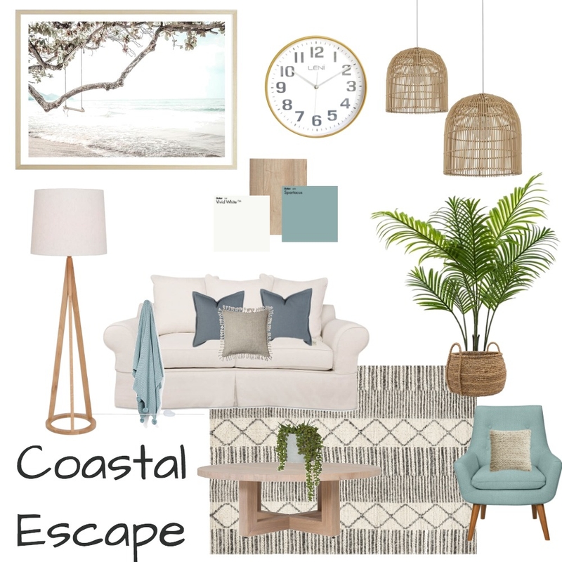 Coastal Mood Board by laurenbaldock on Style Sourcebook