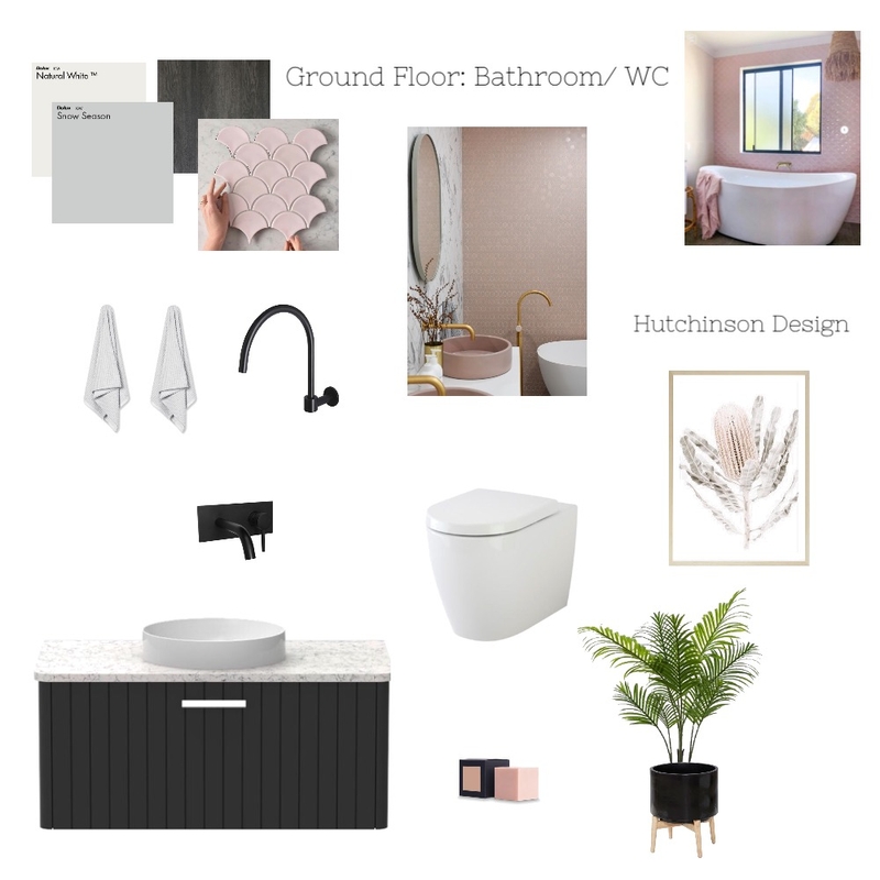 Bathroom WC Mood Board by Hutchinsondesign on Style Sourcebook