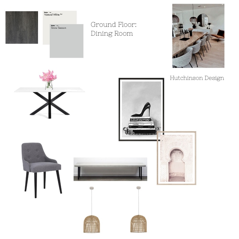 Dining Room Mood Board by Hutchinsondesign on Style Sourcebook