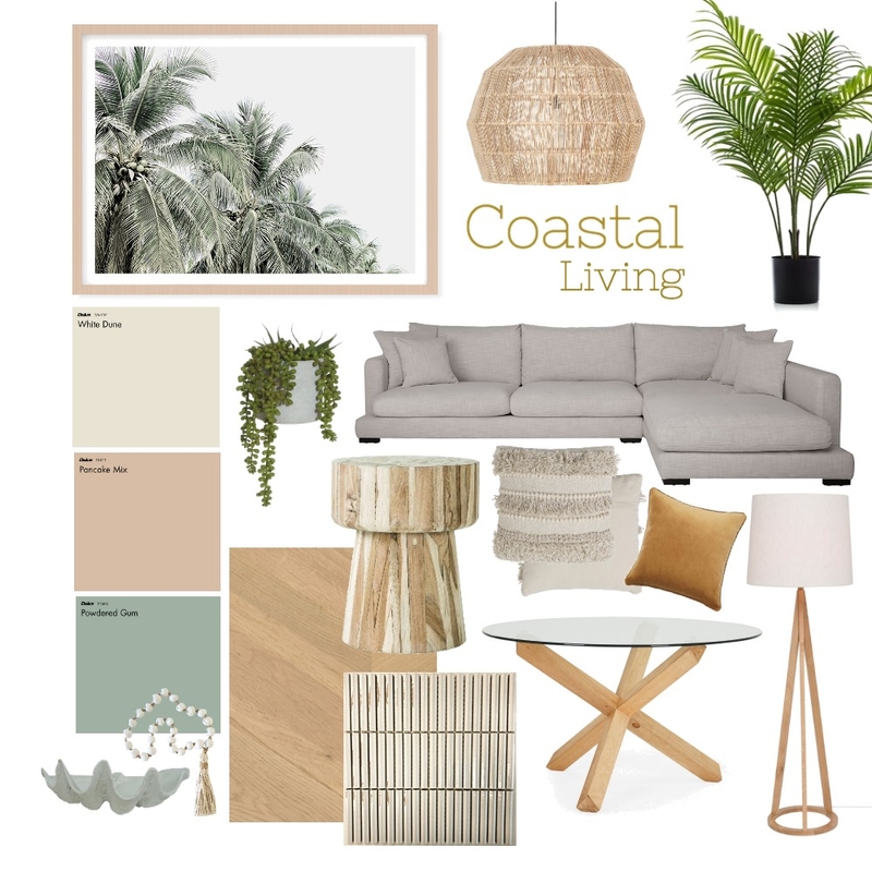 Coastal Living Mood Board by jaymelang on Style Sourcebook