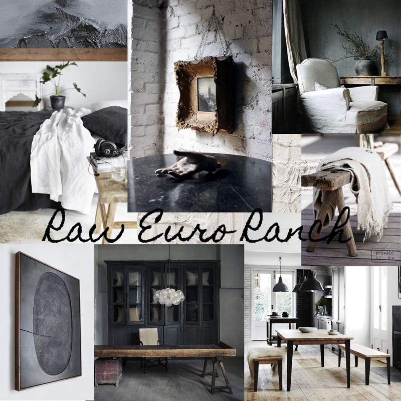 RAW EURO RANCH Mood Board by madamdreadful on Style Sourcebook