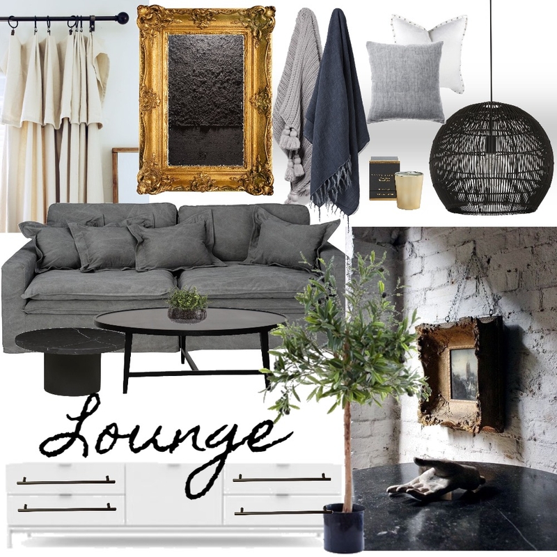 LOUNGE Mood Board by madamdreadful on Style Sourcebook