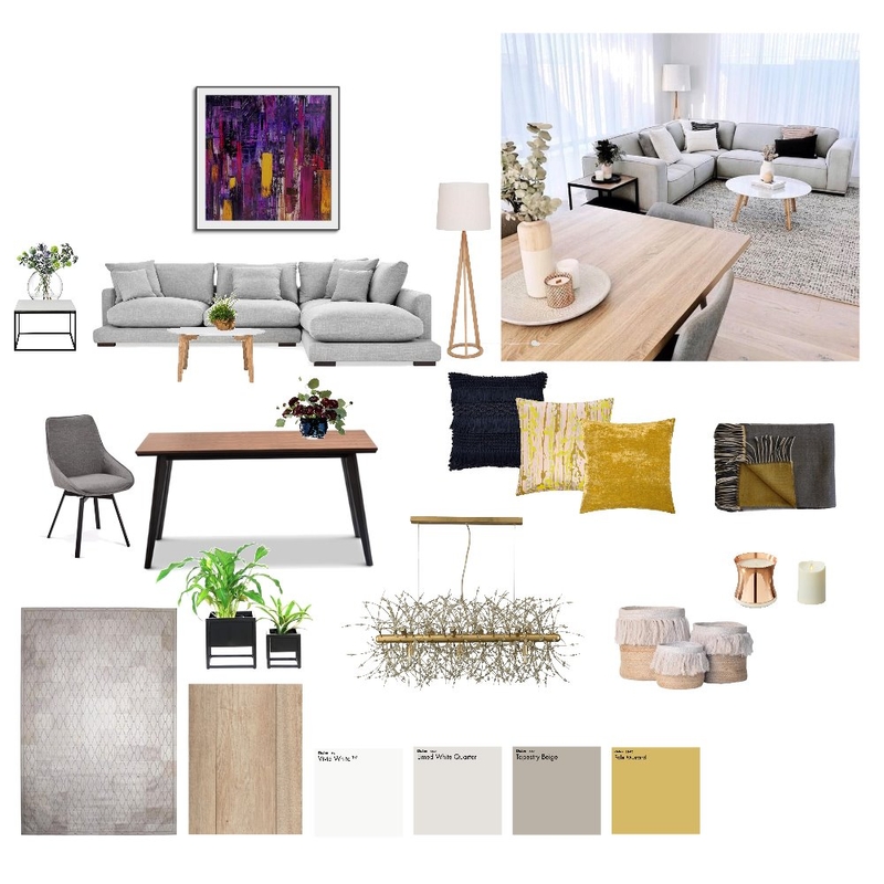 sala de estar 6 Mood Board by beatrizcordeiro on Style Sourcebook