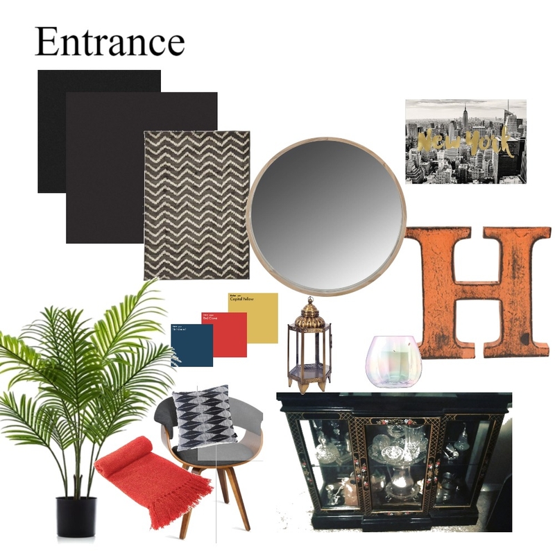 Entrance Mood Board by leoniemh on Style Sourcebook