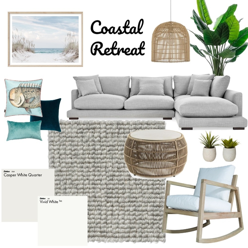 coastal retreat Mood Board by philofserene on Style Sourcebook