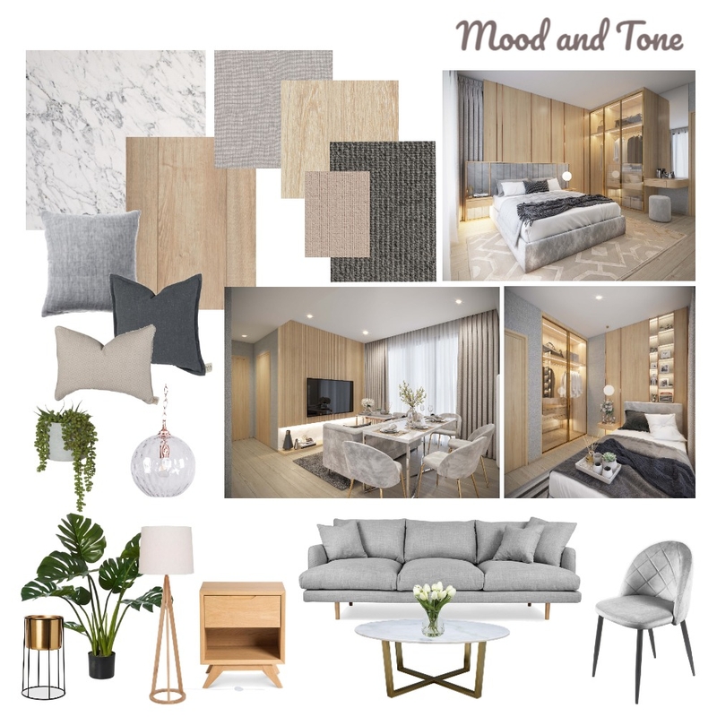 MUJI-01 Mood Board by Ruethairat.P on Style Sourcebook