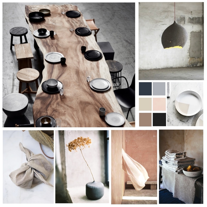 Wabi Sabi Moodboard Mood Board by anarcay on Style Sourcebook