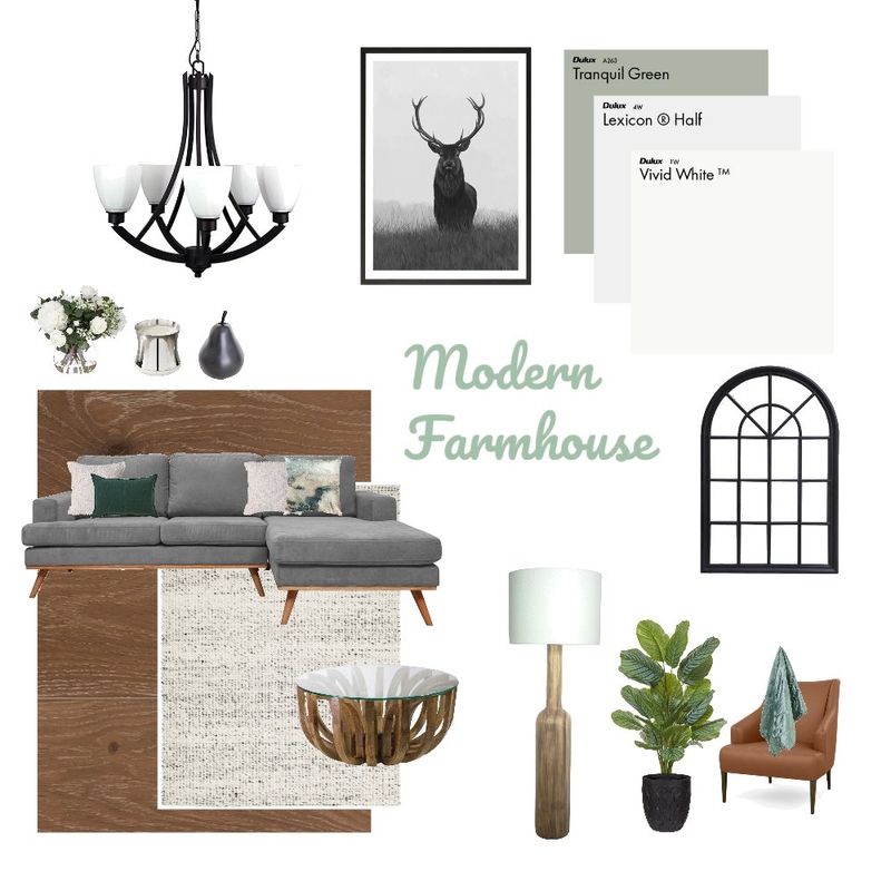 Modern Farmhouse Mood Board by PaulaC on Style Sourcebook