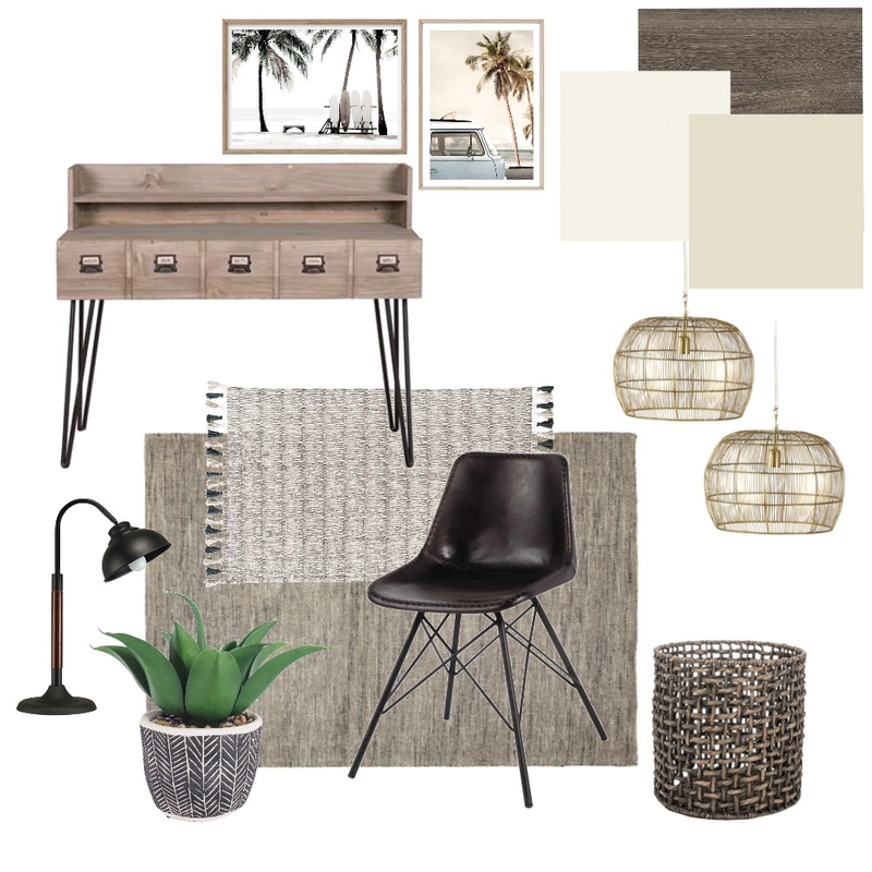 Home Office masculine Mood Board by VChristen on Style Sourcebook