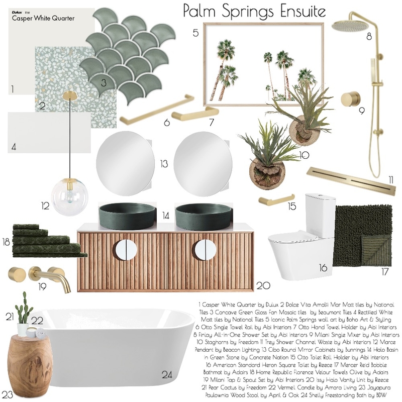 CCR Bathroom Mood Board by mistie on Style Sourcebook