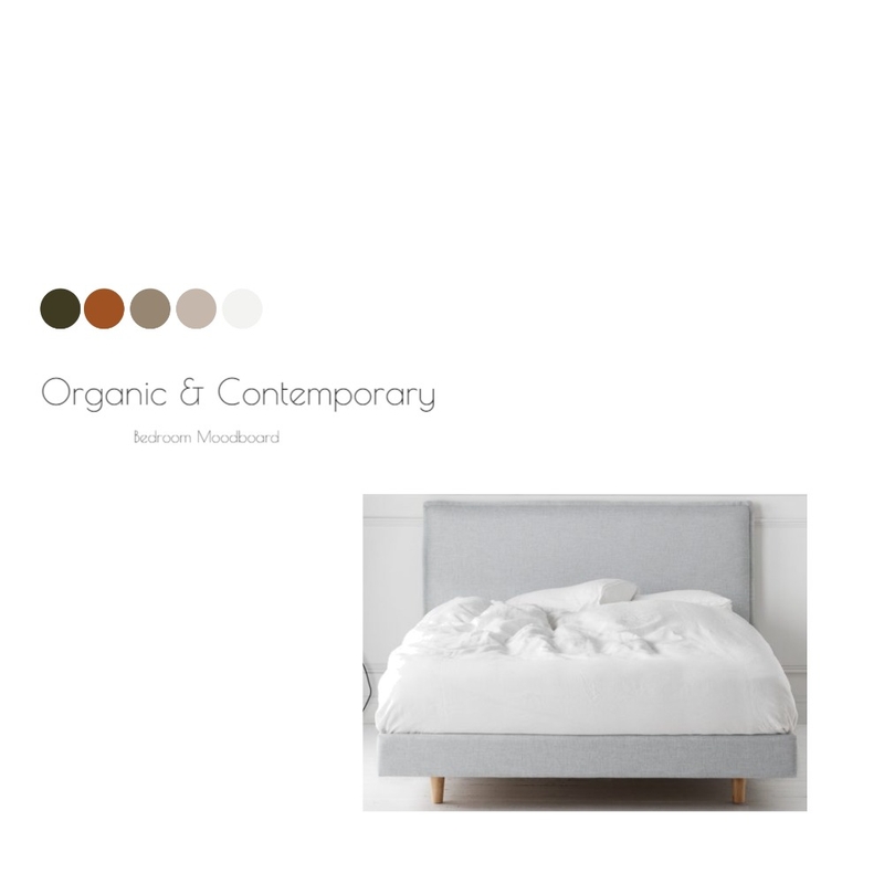 Organic & Contemporary Bedroom Mood Board by Rozina on Style Sourcebook