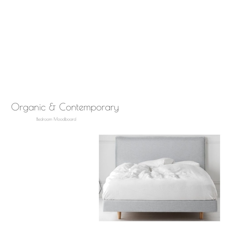 Organic & Contemporary Bedroom Mood Board by Rozina on Style Sourcebook