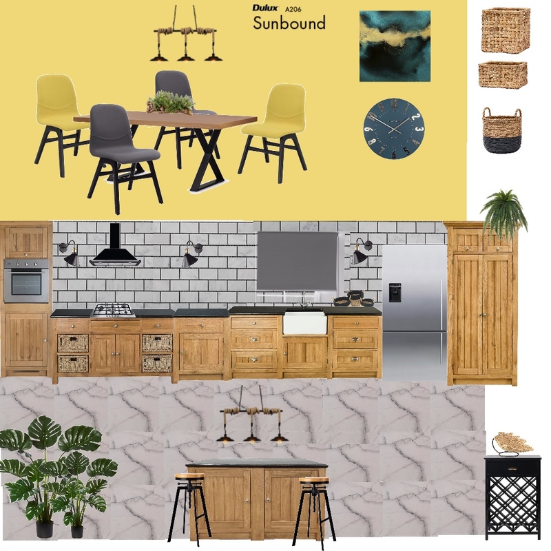 Country kitchen Mood Board by VisualStyle on Style Sourcebook