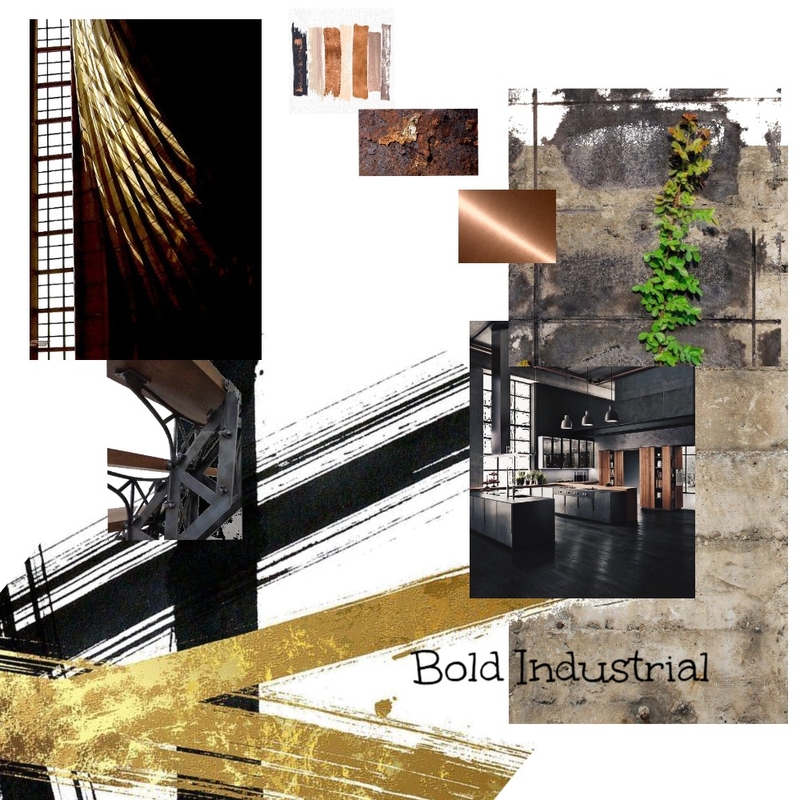 Industrial Style Mood Board by eeliott on Style Sourcebook