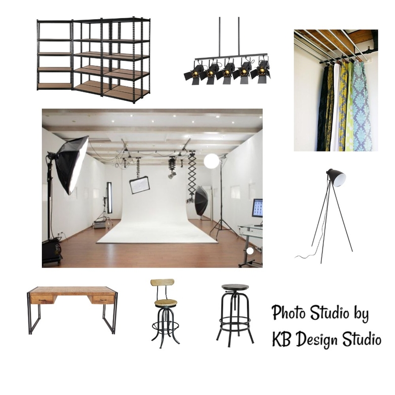 Photo Studio Mood Board by KB Design Studio on Style Sourcebook