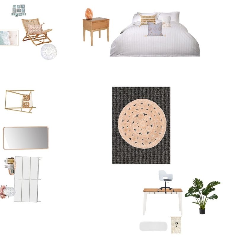 downstairs bedroom Mood Board by mayaf on Style Sourcebook