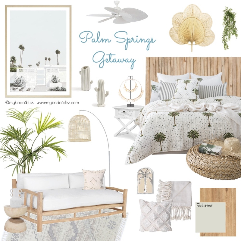 Palm Springs Getaway Mood Board by My Kind Of Bliss on Style Sourcebook