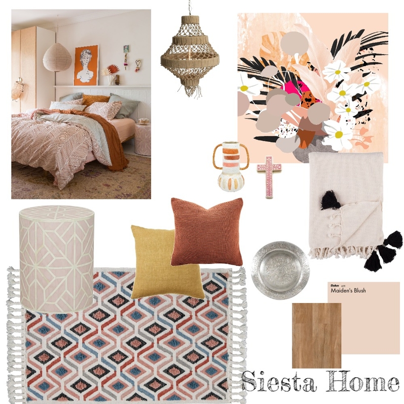 Siesta Home Boho Mood Board by Siesta Home on Style Sourcebook