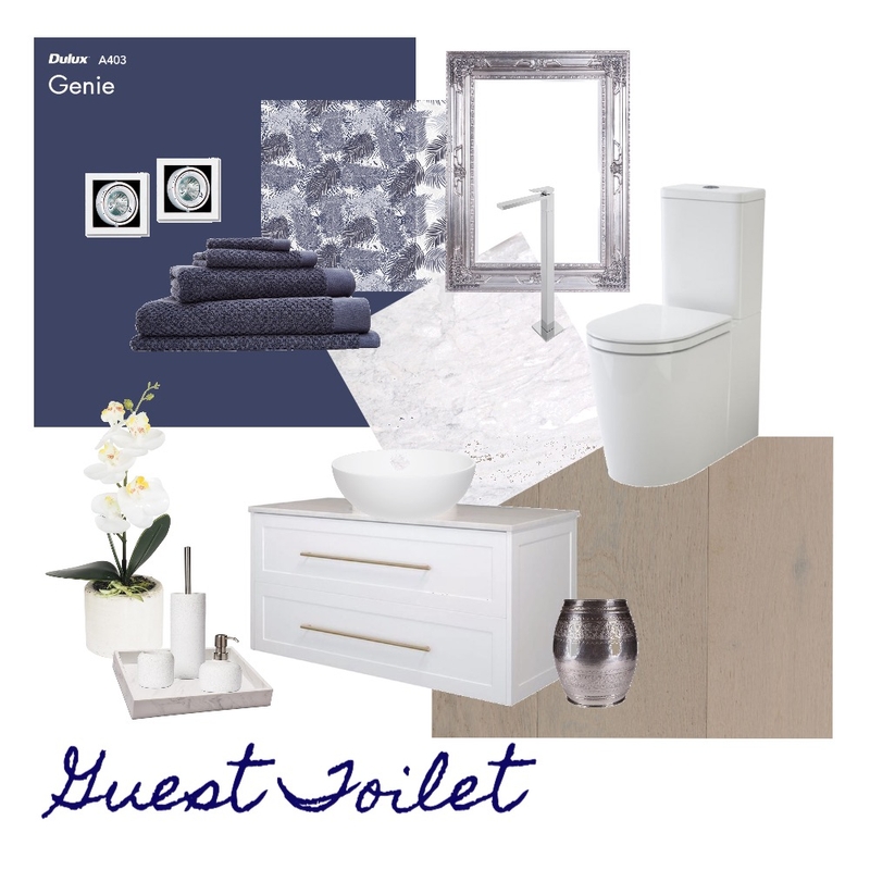 Guest ToiletA9 Mood Board by myssel on Style Sourcebook