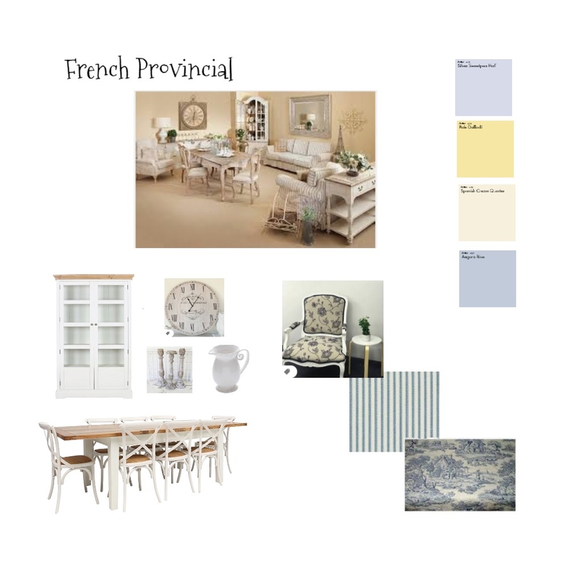 mood board french provincial Mood Board by mjallen on Style Sourcebook