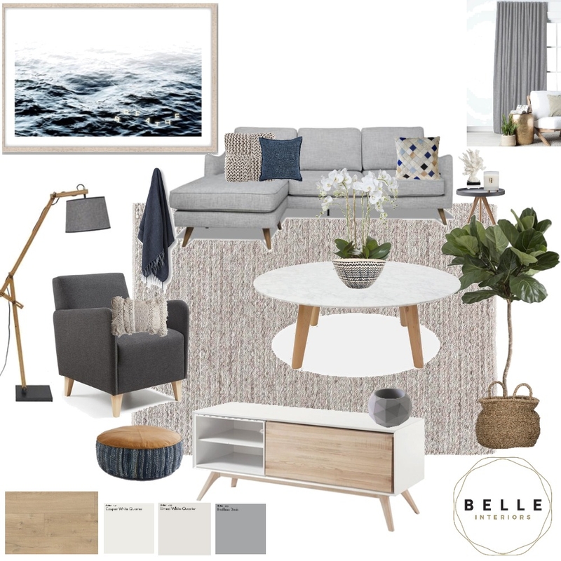 Living room Mood Board by Belle Interiors on Style Sourcebook