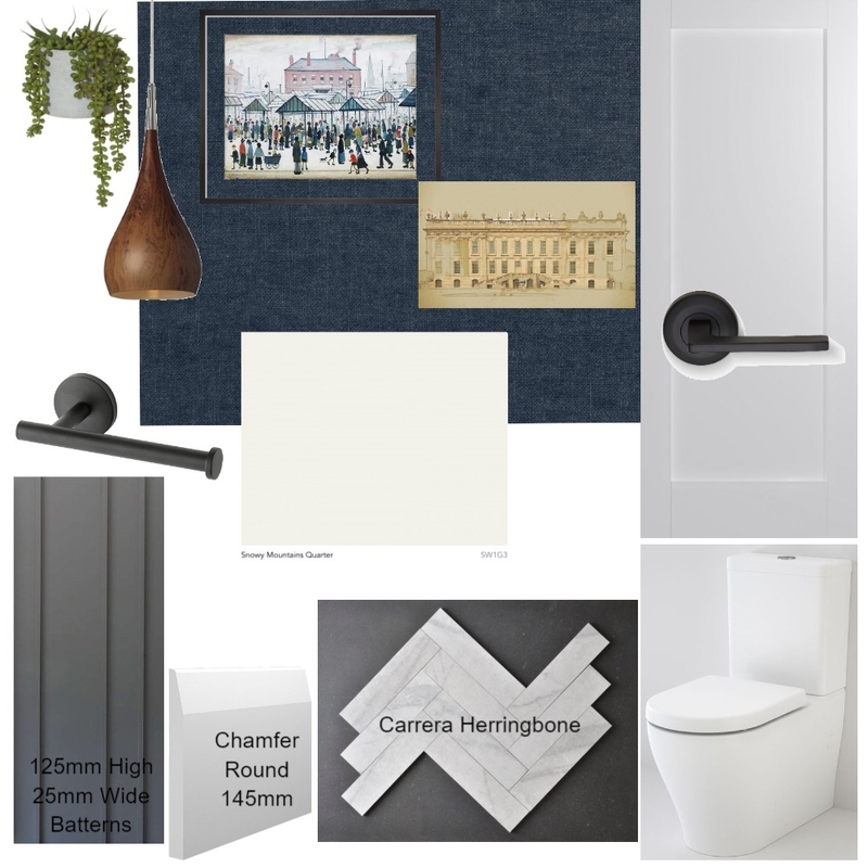 Powder Room Mood Board by Helen Cawley on Style Sourcebook