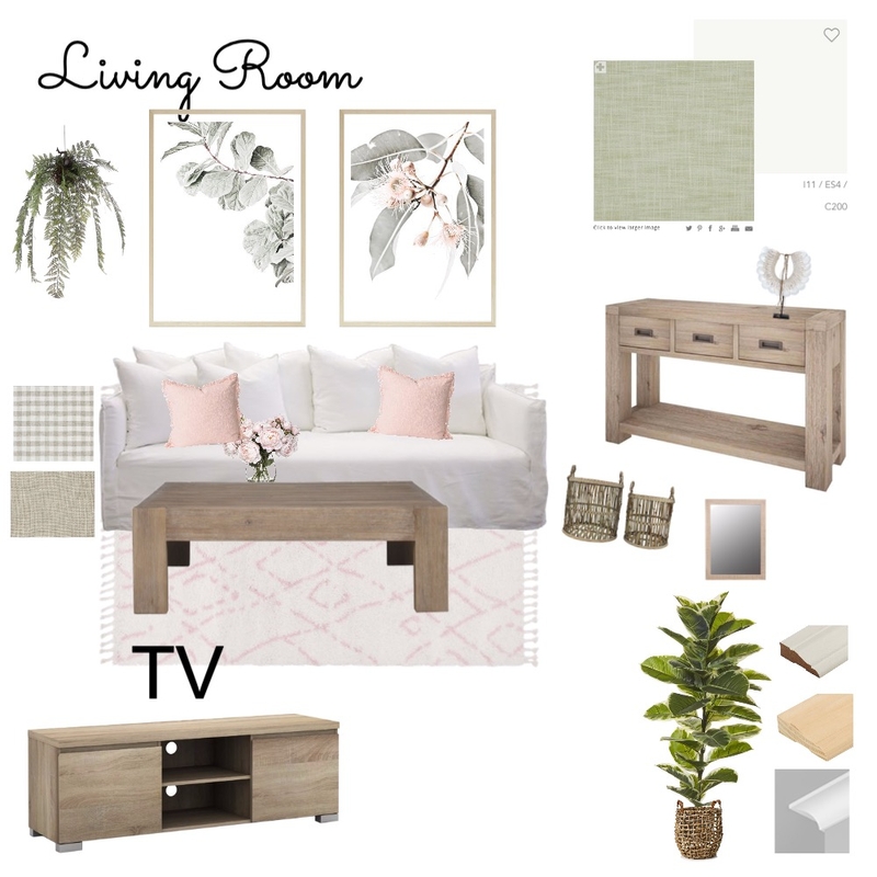 Living room-Module 9 Mood Board by brittanymawson on Style Sourcebook