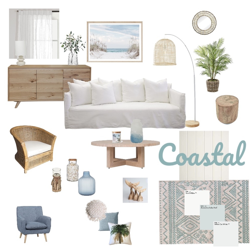 Coastal Lounge Mood Board by campionvicki on Style Sourcebook