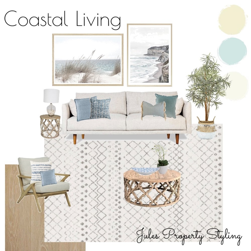 Coastal Living Mood Board by Juliebeki on Style Sourcebook