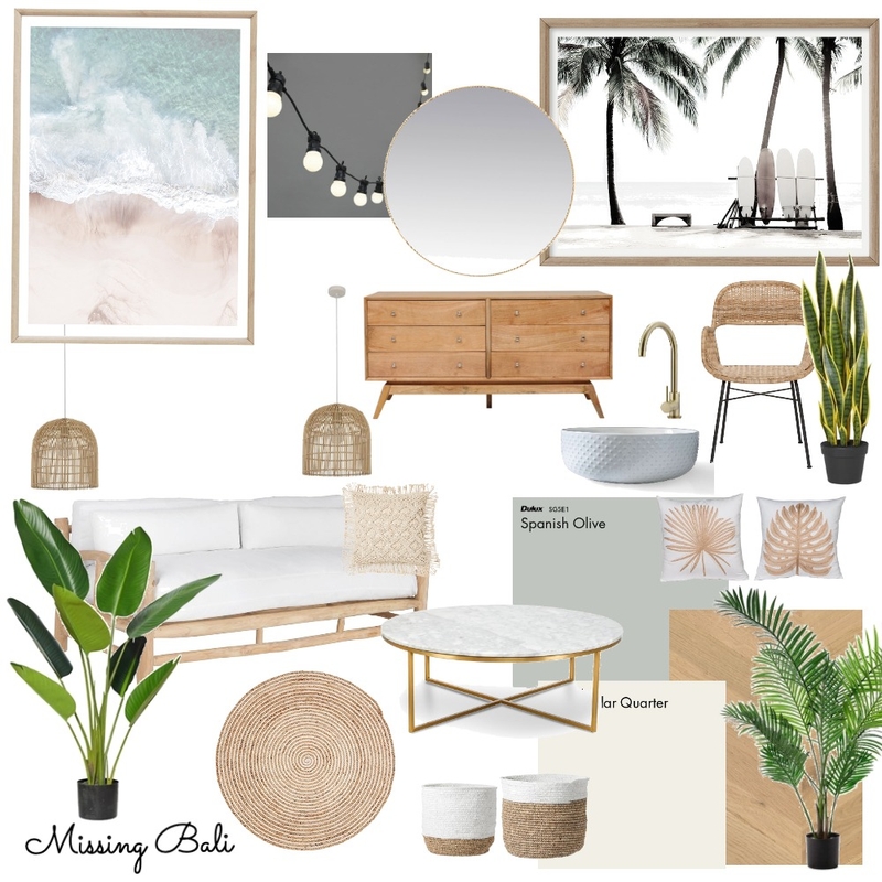 Missing Bali Mood Board by EugeniaJenia on Style Sourcebook