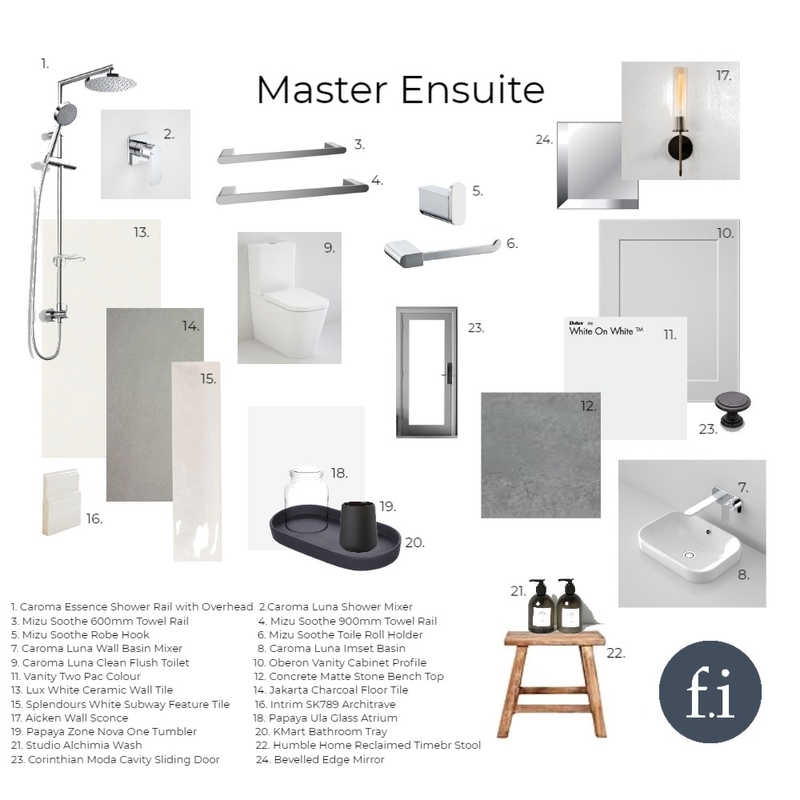 MASTER ENSUITE Mood Board by Fiorella on Style Sourcebook