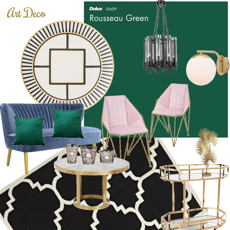 Art Deco Mood Board by margreysy on Style Sourcebook