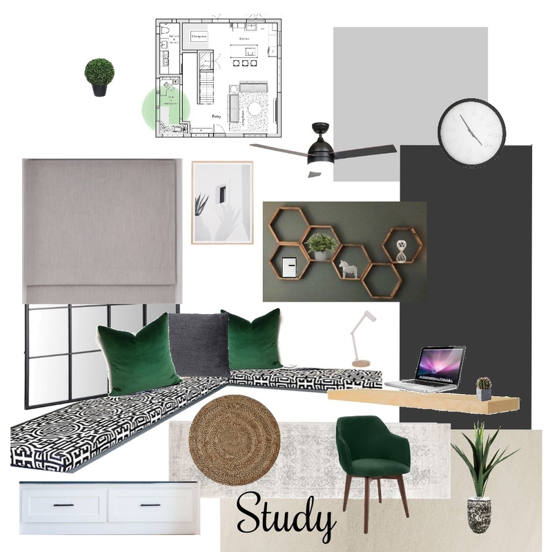 study Mood Board by Melissa Taylor Nikolova on Style Sourcebook