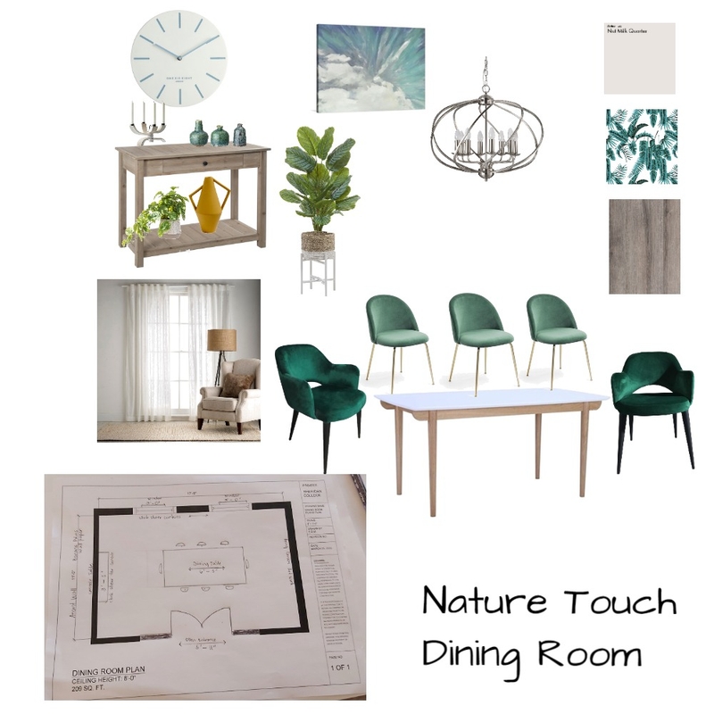 Nature Touch Dining Room created by Marites Mood Board by faithnchiara on Style Sourcebook