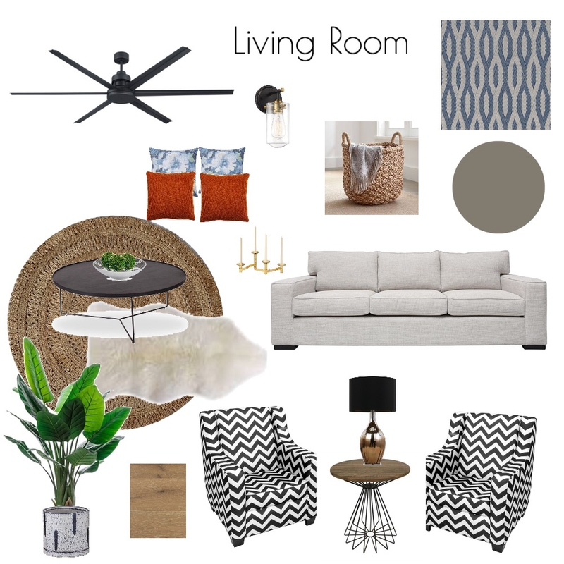 Living Assingmnet 9 Mood Board by Lb Interiors on Style Sourcebook