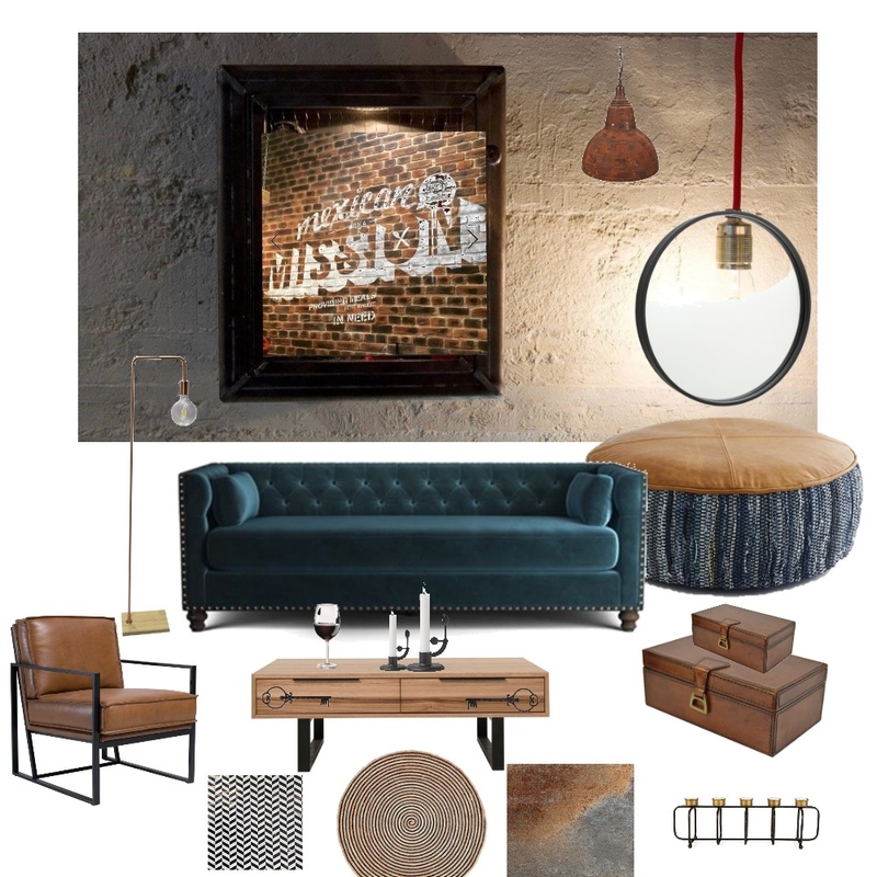 living industrial Mood Board by sunnygrewal on Style Sourcebook