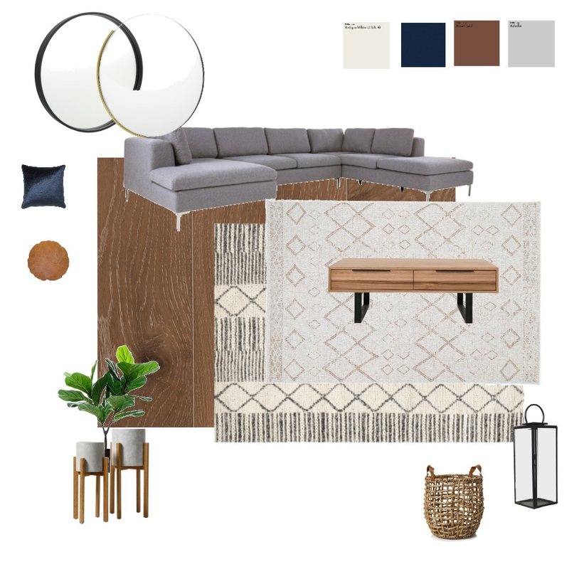 farmhouse living room Mood Board by abbysinspo on Style Sourcebook