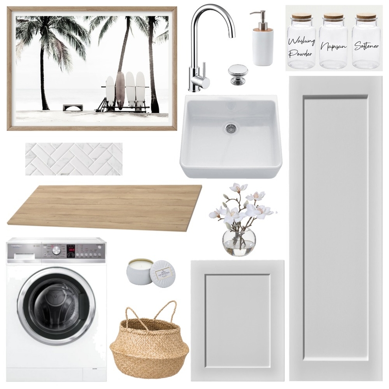 Coastal Laundry Mood Board by cosmosinteriors on Style Sourcebook