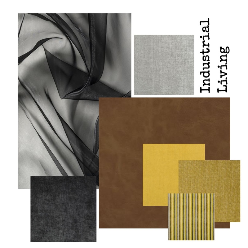 Industrial Fabric Board Mood Board by Loren Macintyre on Style Sourcebook