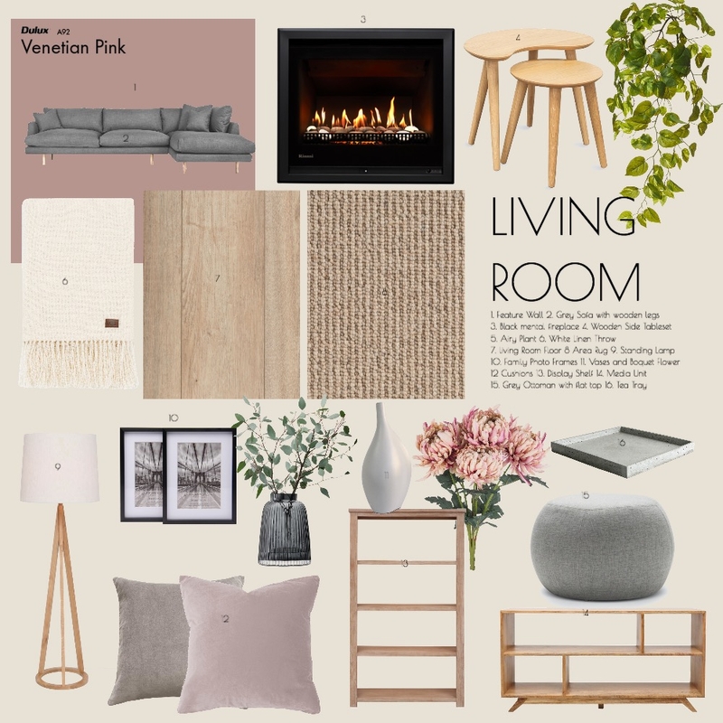 Module 9 Mood Board by Celia Gong on Style Sourcebook