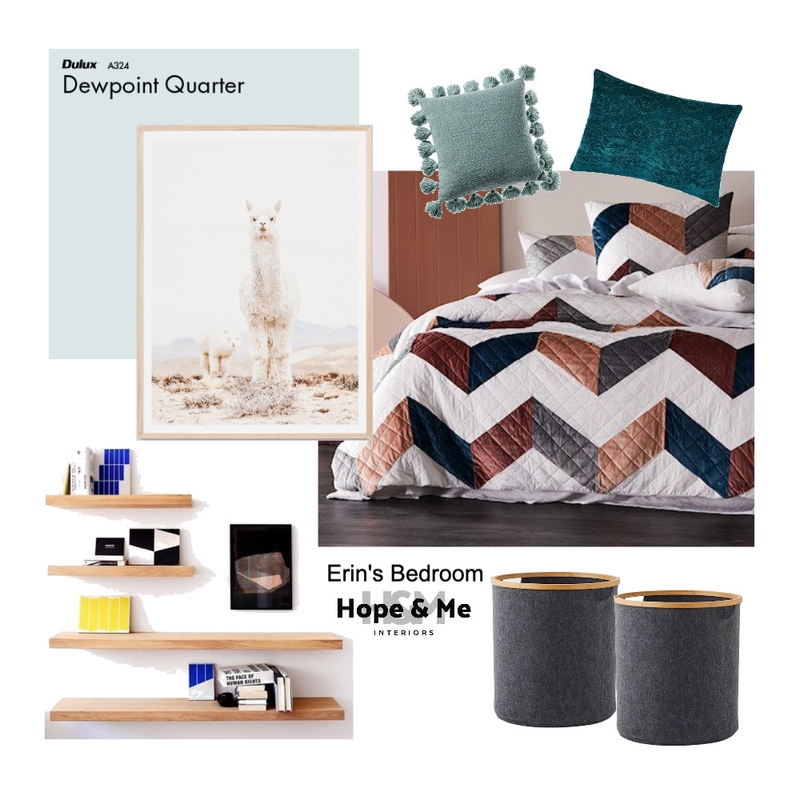 Ben & Rachel - Erin's Bedroom Mood Board by Hope & Me Interiors on Style Sourcebook