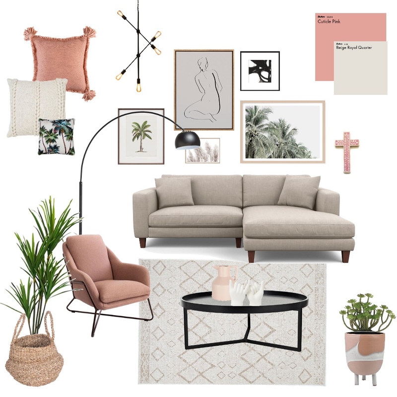 pink lounge Mood Board by georgiahillis on Style Sourcebook