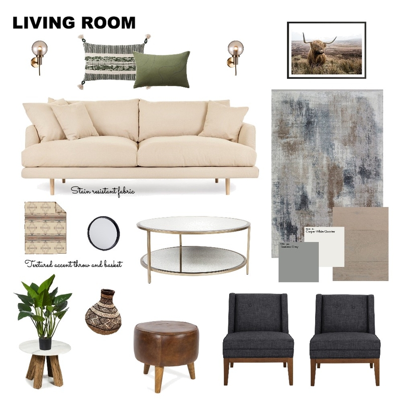 ID - Living Room Mood Board by hellodesign89 on Style Sourcebook