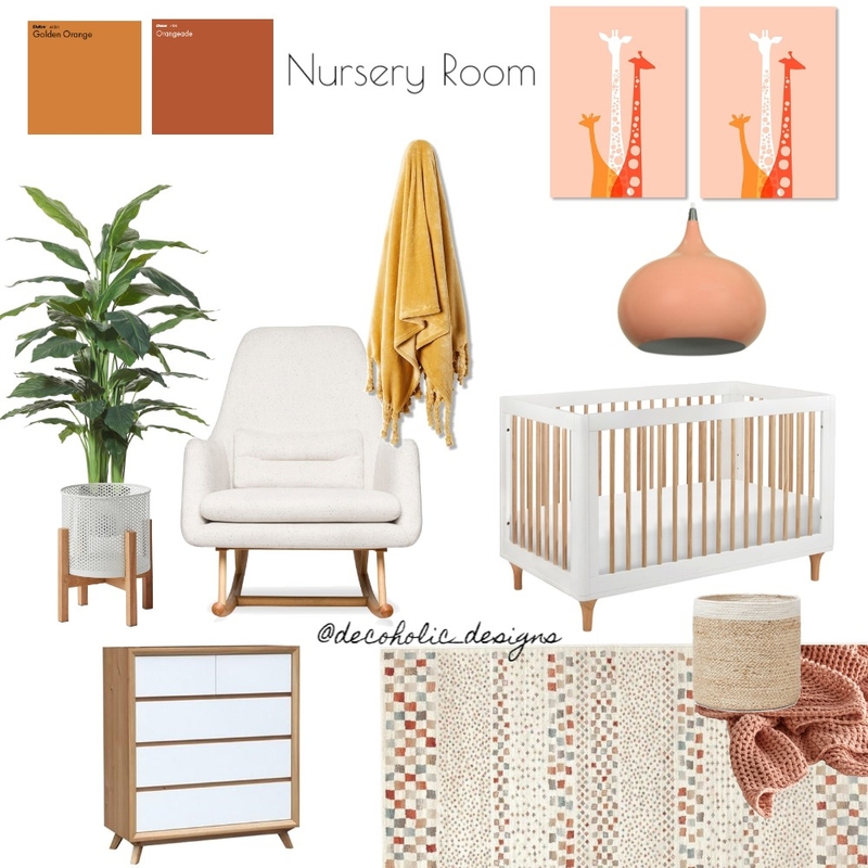 Nursery room ideas Mood Board by decoholic designs on Style Sourcebook