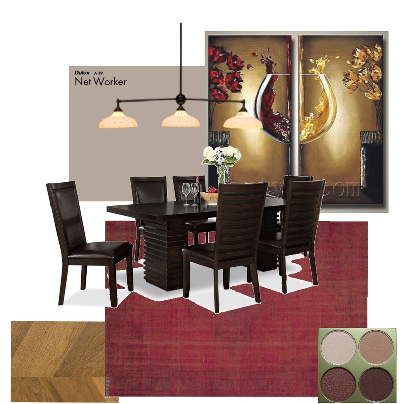 Dining room red wine Mood Board by Simona Jack on Style Sourcebook