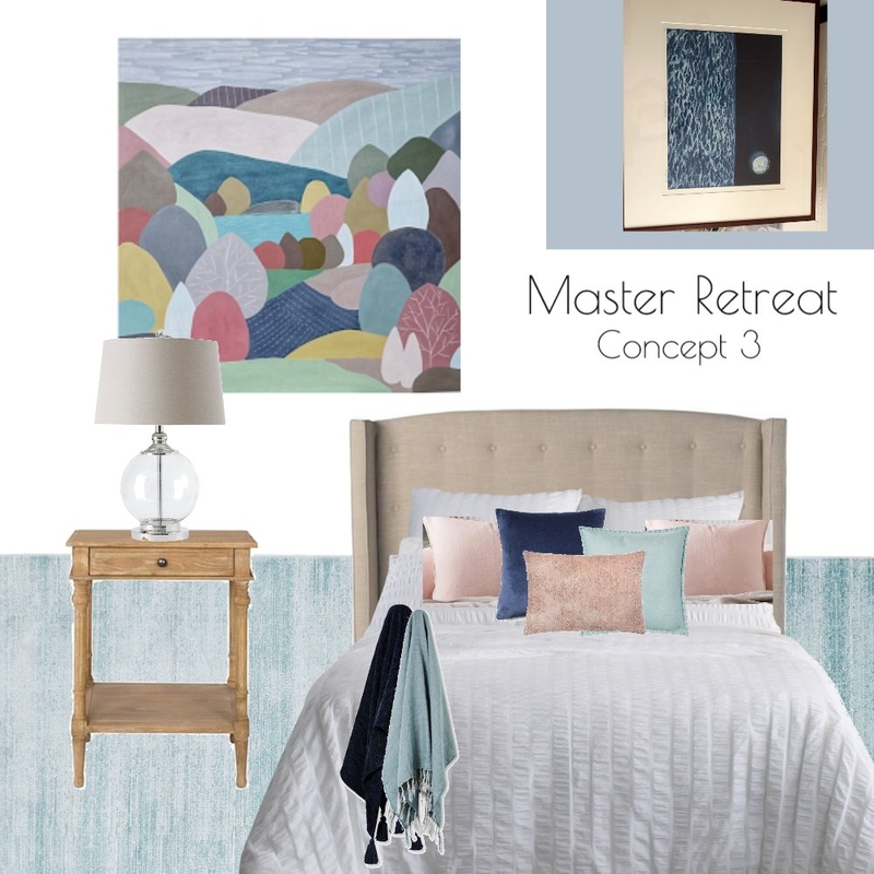 Warwick St Project - Master Retreat 2 Mood Board by Blush Interior Styling on Style Sourcebook